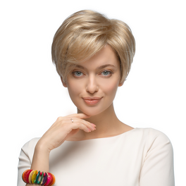 Women's synthetic wig multi-tone blonde YVETTE #10/14/80