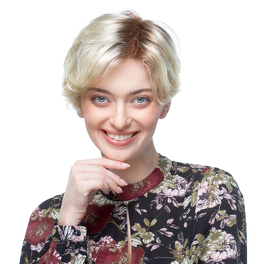 Women's synthetic blonde wig HANNAH #18/22/12