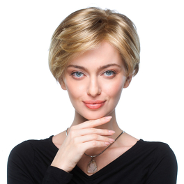 Synthetic Warm Blonde Women's Wig ADULARIA #26/27/19/8R