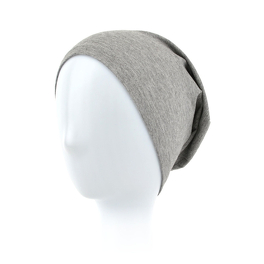 Sporty cut grey turban EMMA # GREY