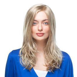 Synthetic long dark brown wig ANN # R2