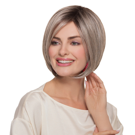 Synthetic wig in grey with black roots BALLET #51/56/60/1BR