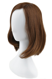 Long natural Slavic virgin hair wig medium brown 30cm KYA S X #6/33