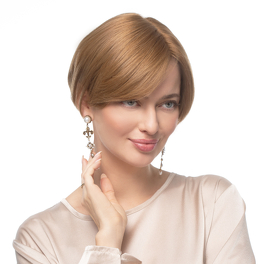 Slavic unprocessed dark blonde natural hair topper ZOA 15cm #12