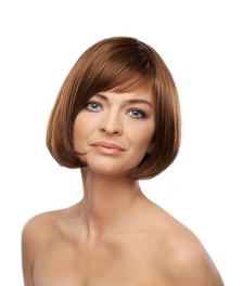Synthetic women's wig in a striking red WINTER LIFE #23N