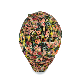 Breezy turban in floral pattern BERGAMO # BM316