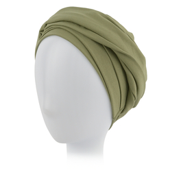 Warm olive turban HANOI # B104