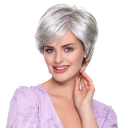 Women's synthetic hair wig in grey GLORIA #48/56/101