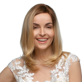 Slavic Virgin Natural Wig with Long Dark Blonde 30cm Hair KYA XY #8/10/16