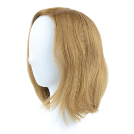 Slavic natural wig made of virgin hair, slightly wavy, shoulder-length, dark blond 25cm KYA S X #8/10/16.