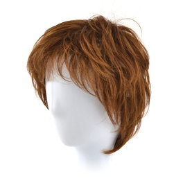 Light grey synthetic wig on a special mesh with large holes CAP LINE #60