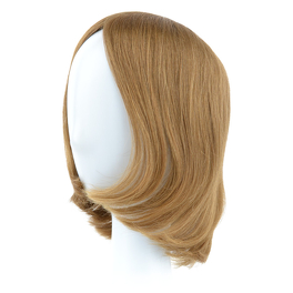 Slavic virgin natural hair dark blond AIKA 25cm #10 topper