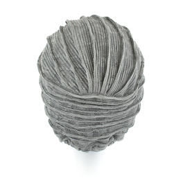 Warm grey turban with an interesting cut LACY*