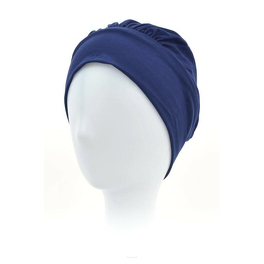 Smooth navy blue turban BARBADOS # B23*