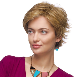 Synthetic light grey heat-resistant wig MAYA #59