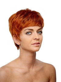 Synthetic red wig LOST #130