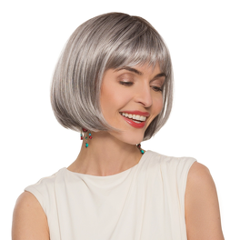 Synthetic grey wig with black roots MALVA #51/56/60/1BR