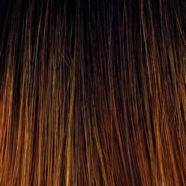 Synthetic wig in medium brown with subtle highlights and a natural root MARIKA LIFE #5/14/4R