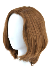 Natural wavy wig, medium brown Slavic virgin hair 25cm ALIZEE XY #8/12