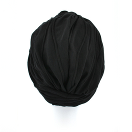 Black turban with a unique design MALMO # TL12*